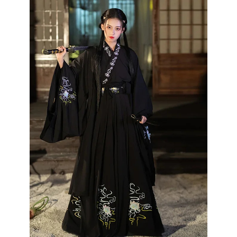 Hanbok Modern Set - Moderno Hanfu Donna Abito tradizionale cinese