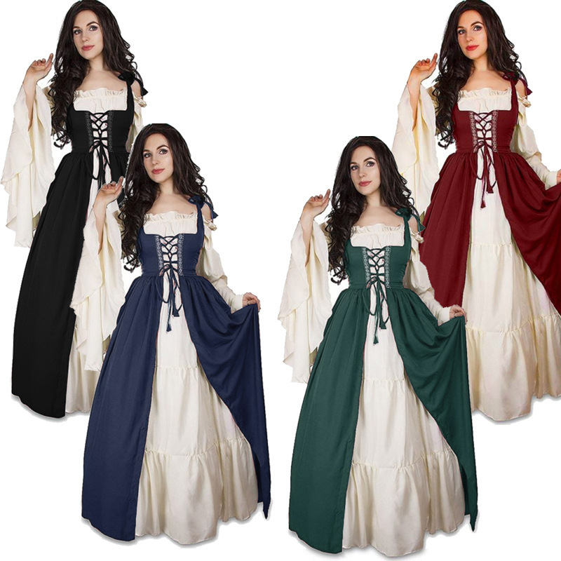 Ethnic Clothing & Online Fashion Store Khaadi Uk - Abito Medievale Rinascimentale con Cintura, Costume