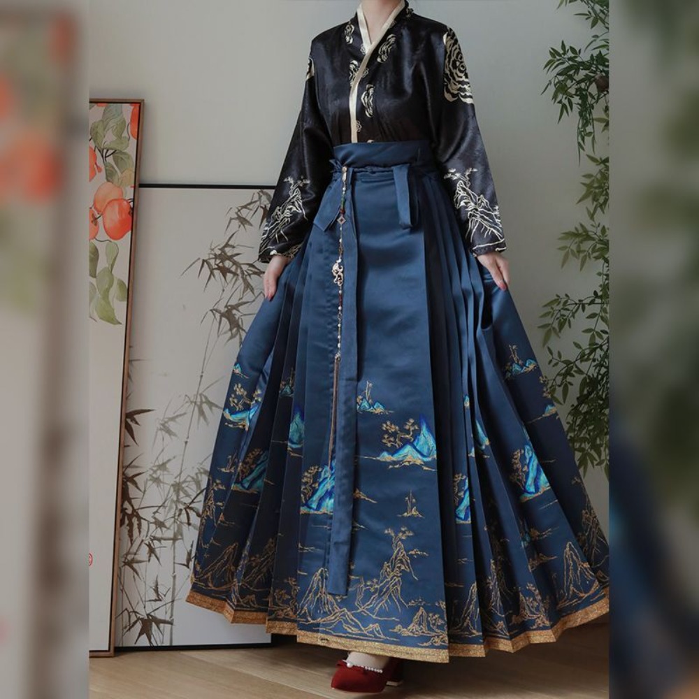 Hanbok Modern Set - Set Hanfu originale della dinastia Ming