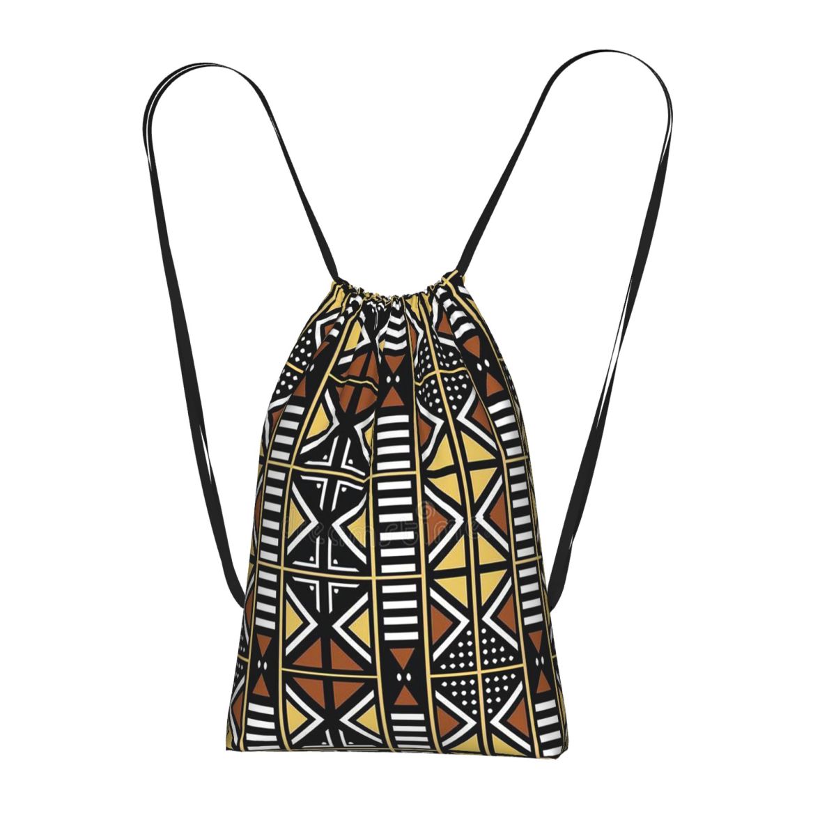 Ethnic Fashion Book - Zaini con motivo africano Bogolan Mudcloth,