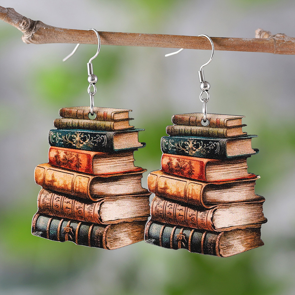 Ethnic Fashion Book - orecchini pendenti per libri della stagione