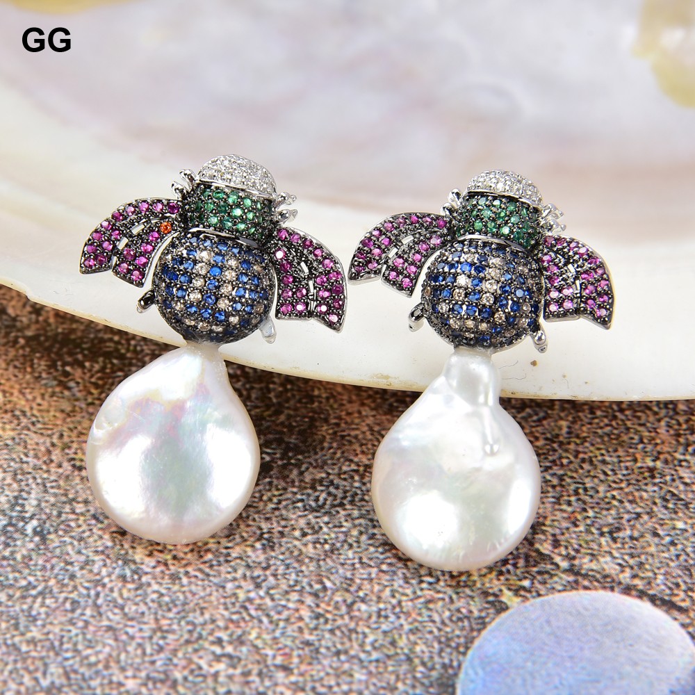 Ethnic Fashion Co In - Orecchini a perno GuaiGuai Jewelry con