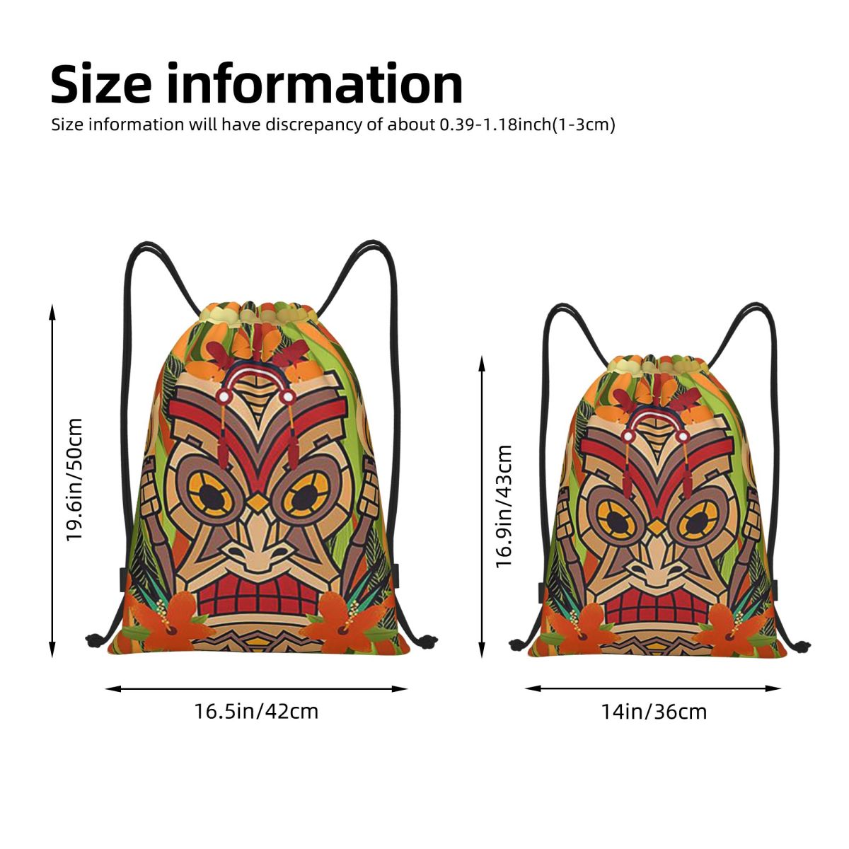Zaini Tiki con totem etnici de - Ethnic Fashion Book recensione e prezzo