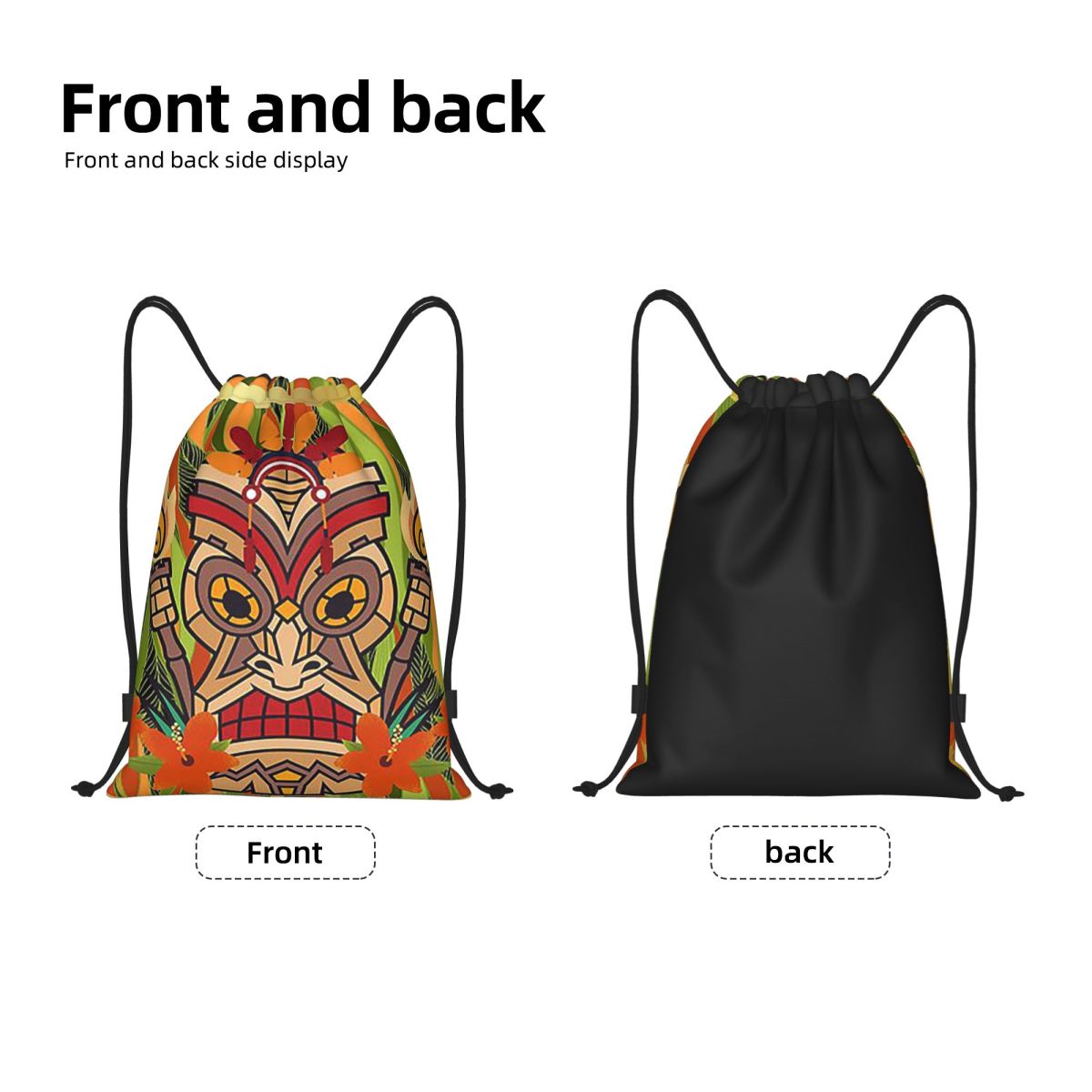 Zaini Tiki con totem etnici de - Ethnic Fashion Book recensione e prezzo