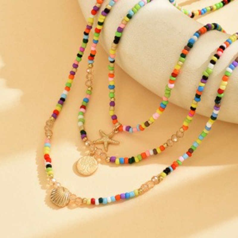 Collana a strati di conchiglie - Ethnic Fashion Trend recensione e prezzo