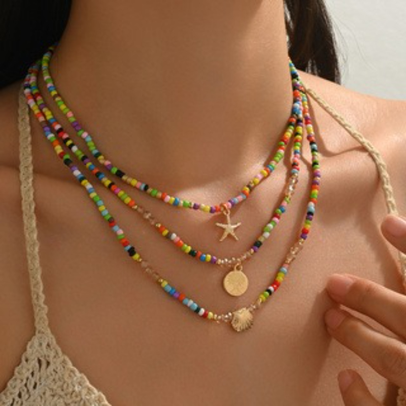 Collana a strati di conchiglie - Ethnic Fashion Trend recensione e prezzo