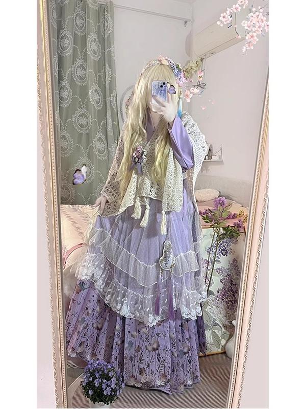 Set Hanbok Viola Stile Lolita  - Hanbok Modern Set recensione e prezzo