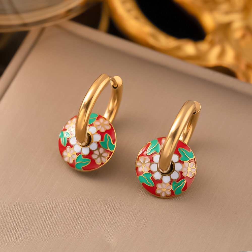 Orecchini con ciondolo rotondo - Ethnic Fashion Trend recensione e prezzo