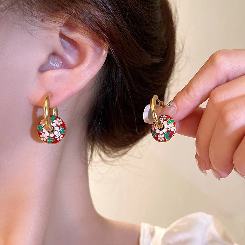 Orecchini con ciondolo rotondo - Ethnic Fashion Trend recensione e prezzo