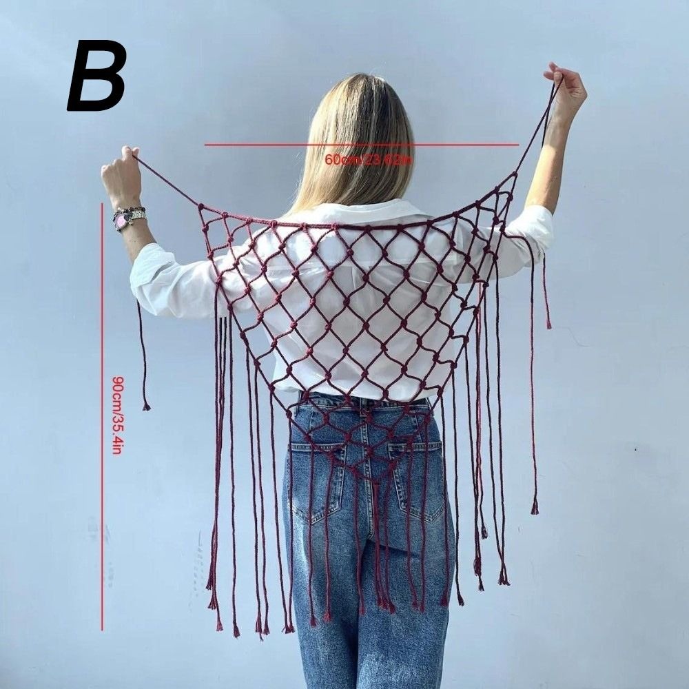 Sciarpa Bohemien con Frange a  - Ethnic Fashion Designers recensione e prezzo