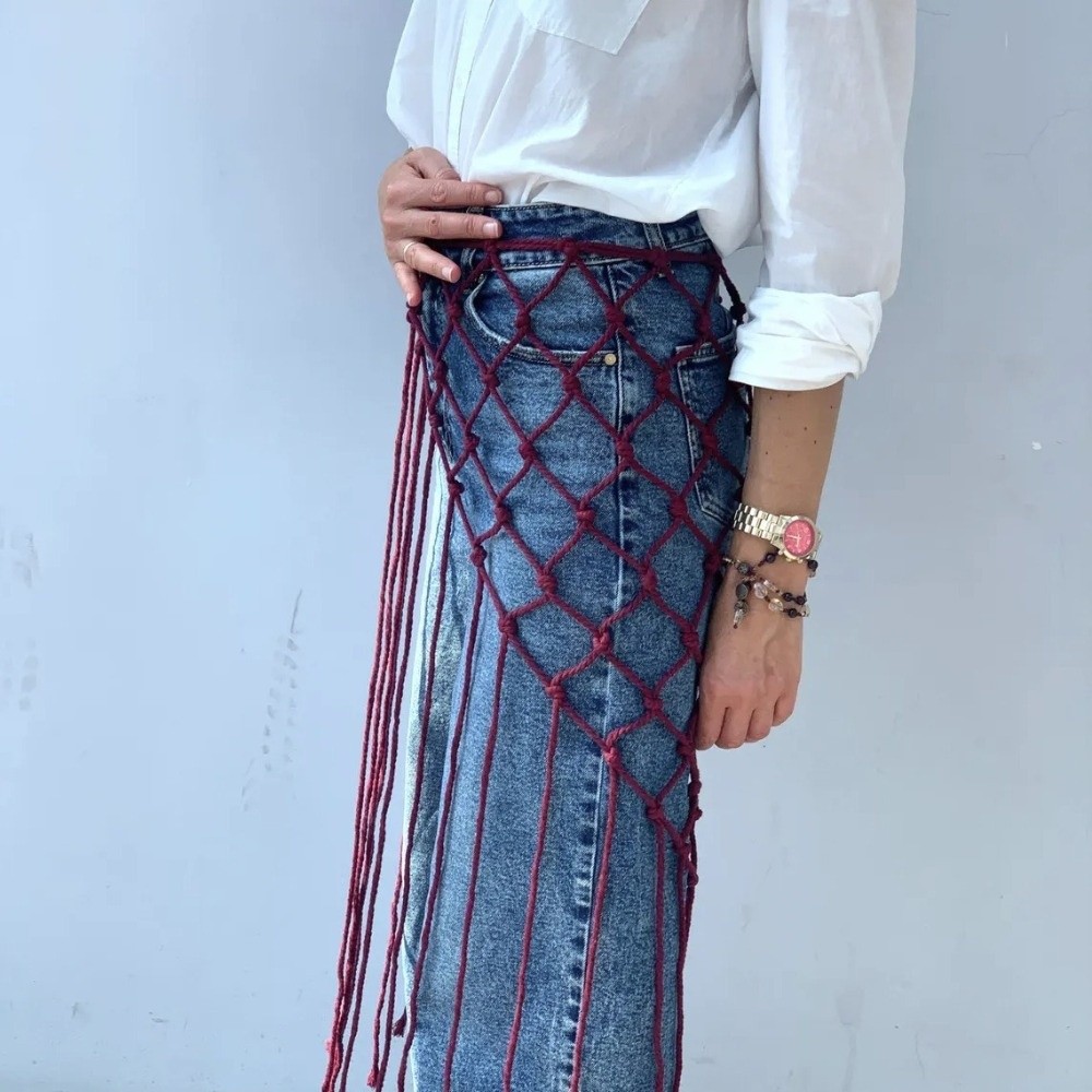 Sciarpa Bohemien con Frange a  - Ethnic Fashion Designers recensione e prezzo