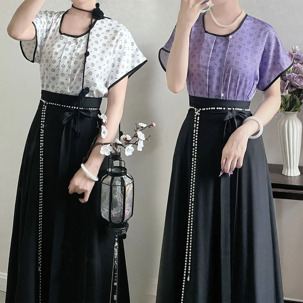 Set Hanfu Dinastia Tang - Top  - Hanbok Modern Set recensione e prezzo