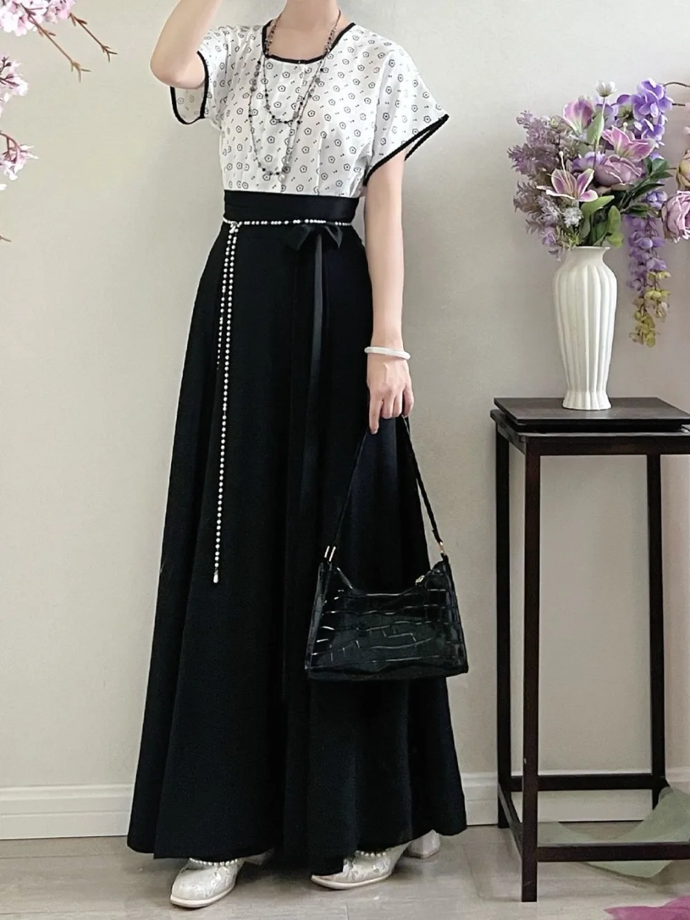 Set Hanfu Dinastia Tang - Top  - Hanbok Modern Set recensione e prezzo
